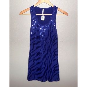 Heart Hips Sequin Tank Top
